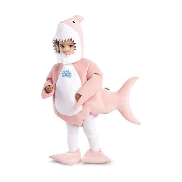 Kostume til babyer My Other Me Pink Haj - 3-4 år