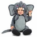 Miniatyrbillede 1 af 5: Kostume til babyer My Other Me Grå Elefant 4 Dele - 12-24 måneder
