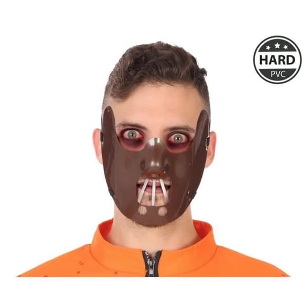 Hannibal Lecter Halloween Mask - ATOSA - Brun - Vuxen - Inomhus