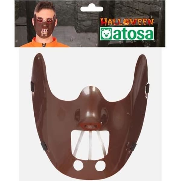 Hannibal Lecter Halloween Mask - ATOSA - Brun - Vuxen - Inomhus