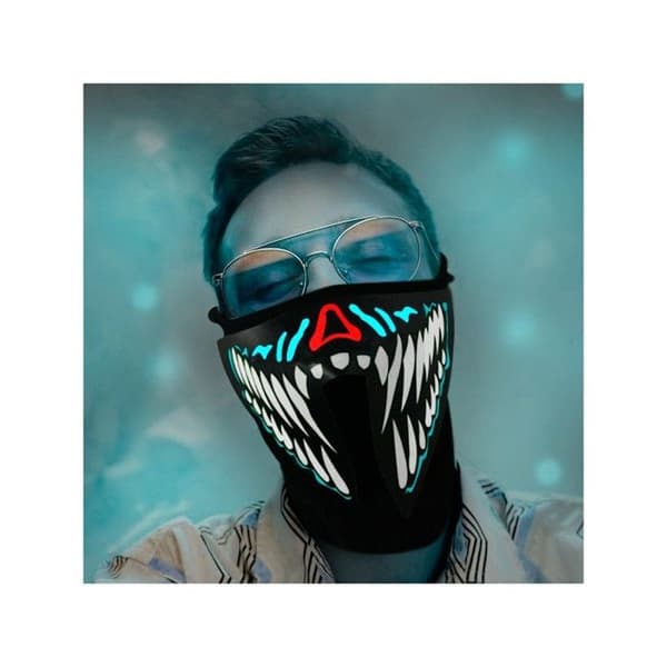 Monster Led Mask - BigBuy Carnival