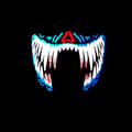 Miniatyrbild 2 av 3: Monster Led Mask - BigBuy Carnival