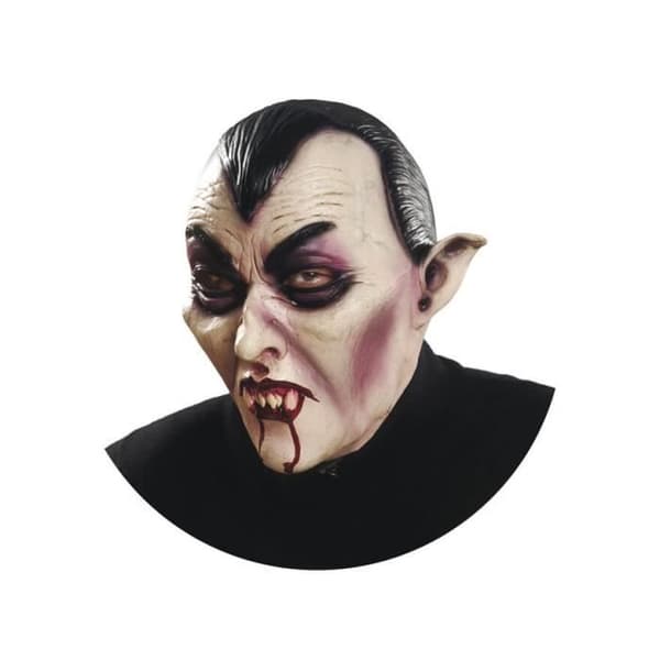 Count Dracula Halloween Mask - Unisex - Svart - Inomhus - Vuxen - Flerfärgad