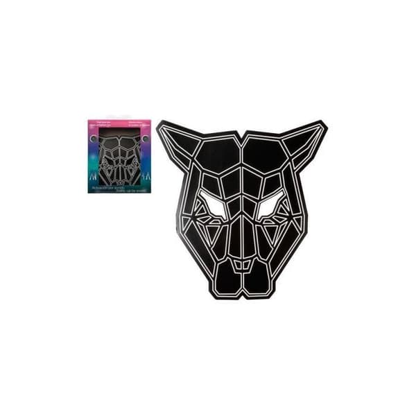 Bull Led Mask - BigBuy Carnival - Svart - LED-belysning - Ljudsensorer