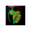 Miniatyrbild 1 av 2: Green Led Gas Mask - BigBuy Carnival