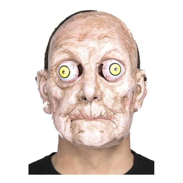 Kostym - Disfrazzes - Old Man Mask with Big Eyes - One Size - Flerfärgad