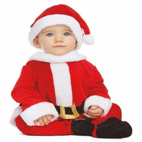 Kostume til babyer Julemanden 2 Dele - 0-6 måneder