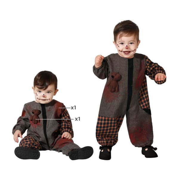 Kostume til babyer Voodoo dukke - 12-24 måneder