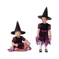 Miniatyrbillede 1 af 3: Kostume til babyer Lilla Heks - 6-12 måneder
