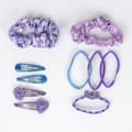 Miniatyrbillede 1 af 2: Tilbehør til Håret Stitch Blå Lilla 10 Dele