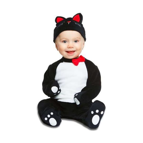 Kostume til babyer My Other Me Sort Kat - 0-6 måneder
