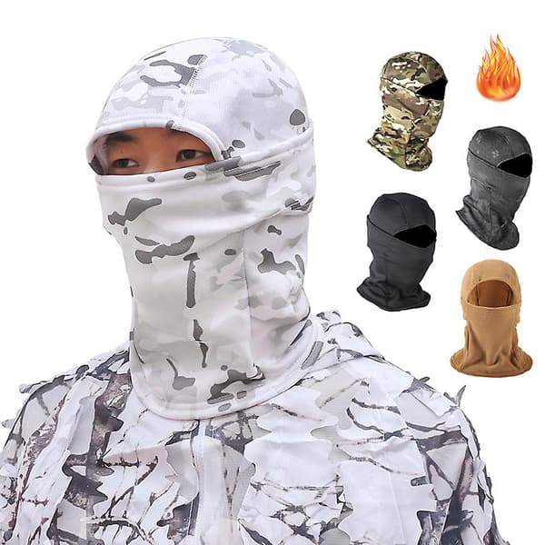 Vinter fleece fuld ansigtsmaske