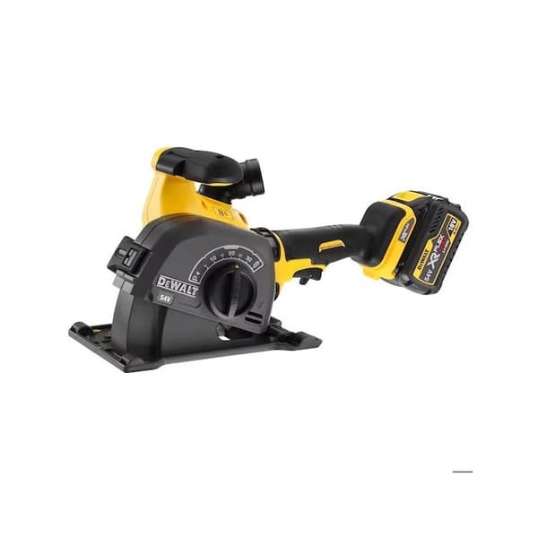 DeWalt - XR Flexvolt 54V 2x2Ah Li-Ion Borstlös betongspår 125 mm med TSTAK-låda