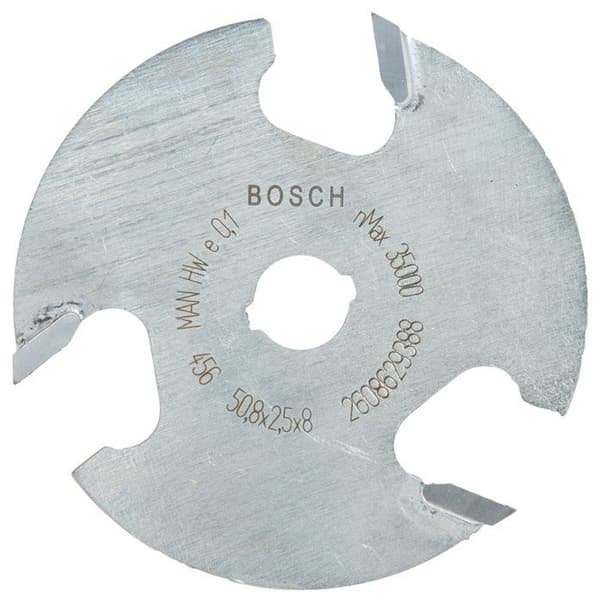 Bosch spårfräs - 2608629388 - Tillbehör Cirkulär spårfräs 8 mm d1 50,8 mm Längd 2,5 mm G 8 mm