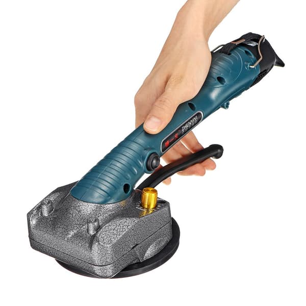 Handhållen kakelavjämningsenhet Vibrator 40KG konstruktionsverktyg(2 batteri EU-kontakt)