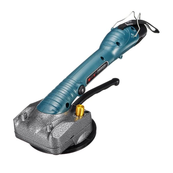 Handhållen kakelavjämningsenhet Vibrator 40KG konstruktionsverktyg(2 batteri EU-kontakt)