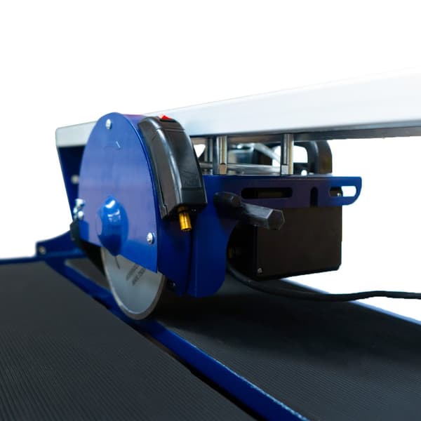 Fliseskærebænk med vandkøling 720 mm bordlaserskæreguide Diamantklinge Robust 800W motor Ekstra klinge 0-45° vinkelskæring DIY & professionel brug