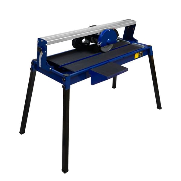 Fliseskærebænk med vandkøling 720 mm bordlaserskæreguide Diamantklinge Robust 800W motor Ekstra klinge 0-45° vinkelskæring DIY & professionel brug