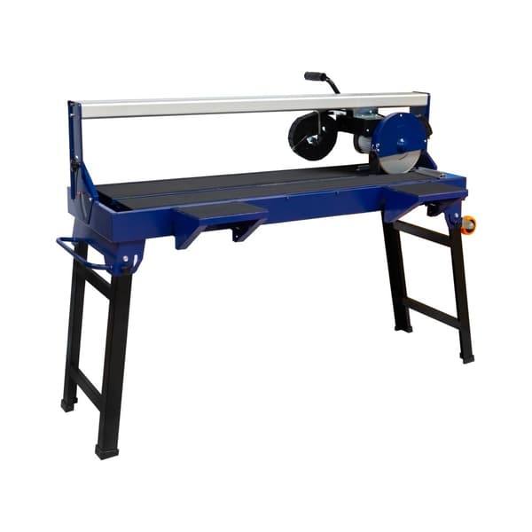 Fliseskærebænk med vandkøling 1200 mm Bordlaserskæreguide Diamantklinge 1400W Motor Ekstra klinge 0-45° Vinkelskåret gør det selv Professionel brug
