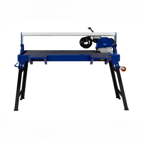 Fliseskærebænk med vandkøling 1200 mm Bordlaserskæreguide Diamantklinge 1400W Motor Ekstra klinge 0-45° Vinkelskåret gør det selv Professionel brug