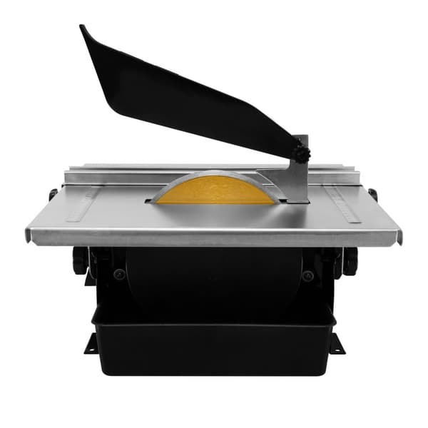 Wet Tile Cutter Table Saw Electric 600W 230V 2 x FREE 180mm Diamond Blade 330 x 360mm Bench Top 35mm Cutting Depth 2950 RPM 0-45° Stainless Steel