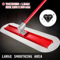 Miniatyrbillede 2 af 2: Betonflåde sæt, Heavy-Duty Magnesium & Aluminiumslegering, Justerbart Beslag,Rød 1200x300mm