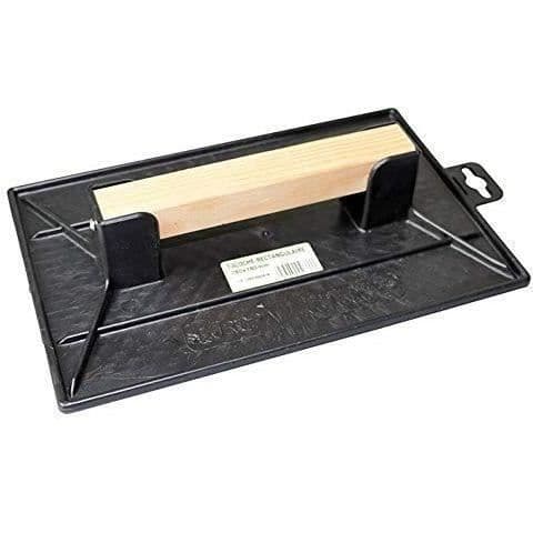Rektangulär spackel FISCHER DAREX 270x180mm - trä- och polyetengrepp