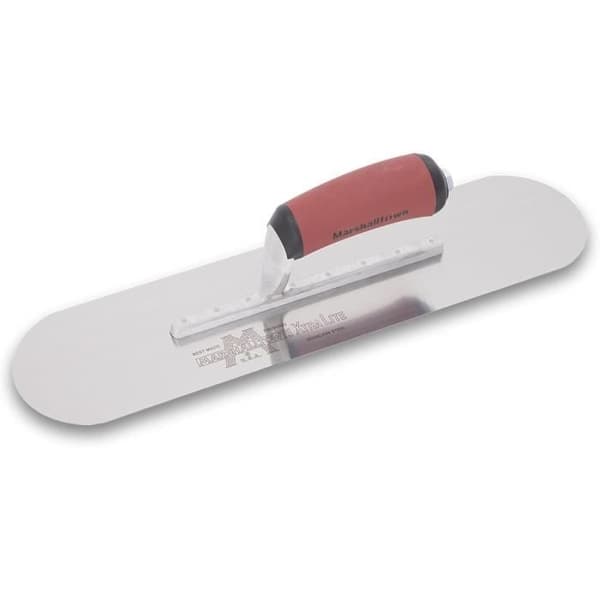 Marshalltown Pool Trowel med DuraSoft-handtag, Rostfritt Stål, trowel för golv och betong, Dimensioner 406x102 mm