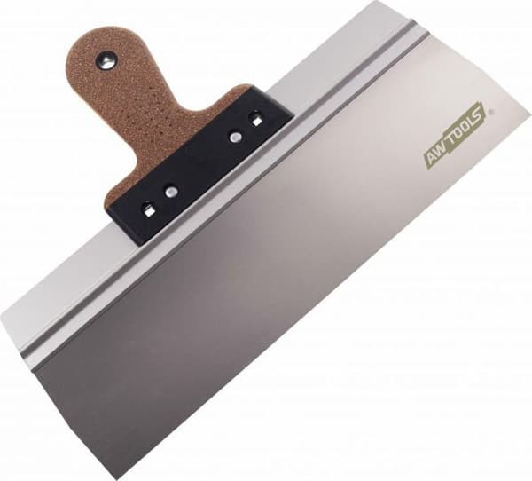 Platoir - spatel - taloche Awtools - AW27437 - MASTIC INOXIDABLE 550/90 FAÄADE. HANDTAG I KORK