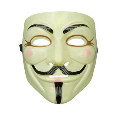 Guy Fawkes / V til Vendetta / Anonym maske