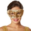 Miniatyrbild 2 av 4: Venetiansk mask med utsmyckningar - creme
