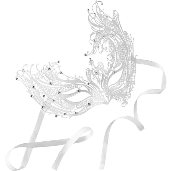 Metallmask Phoenix - vit