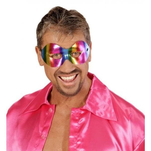 Ögonmask multifärgad Maskerad Pride
