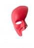 Ansiktsmask - Half face Red Phantom of the opera mask