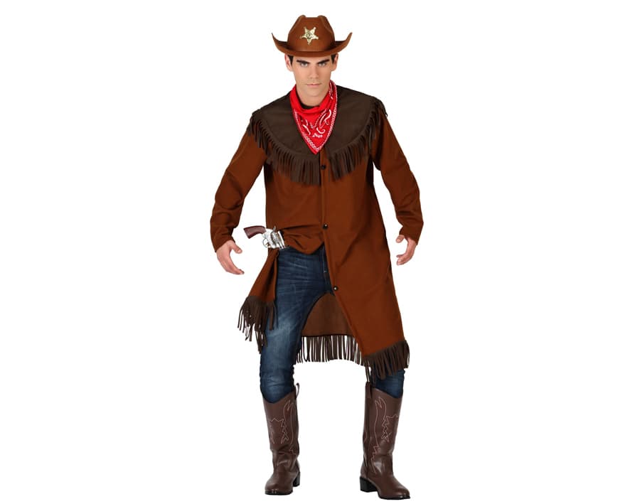 Maskeraddräkt vuxna (2 pcs) Cowboy