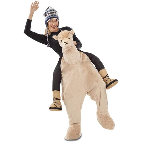 Kostume til voksne My Other Me Ride-On Onesize Alpaka