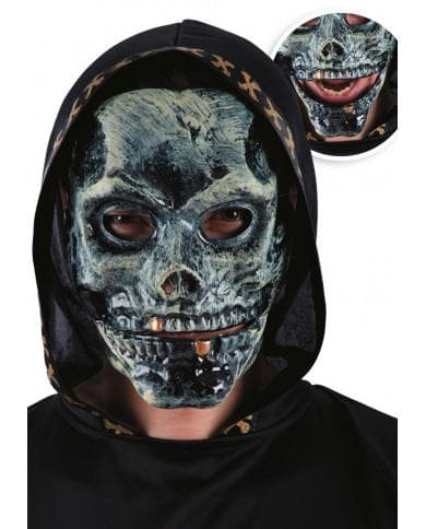Ansiktsmask - Döskallemask med ledad käke