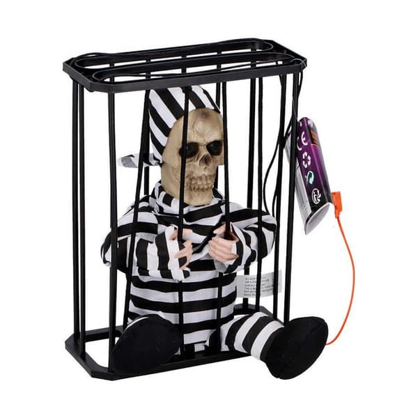 Halloween dekorationer Bevægelse Dukke med lyd (20 x 26 cm)