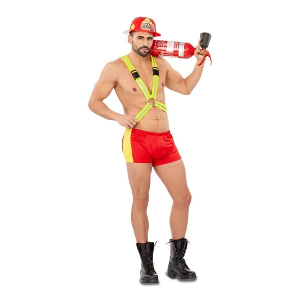 Kostume til voksne My Other Me Brandmand (3 Dele)