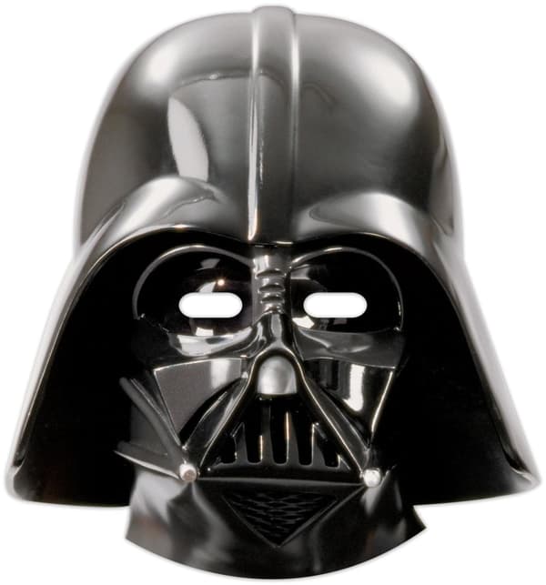 Star wars 6 kpl. juhlamaskit maski darth vader juhla