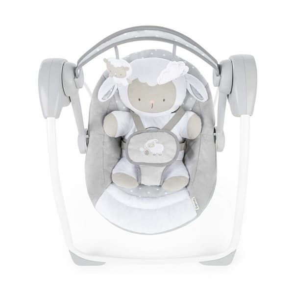 Hängmatta för bebis Ingenuity Cuddle Lamb Kompakt Grå