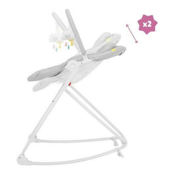 Vauvan riippumatto Badabulle Compact'up High Harmaa