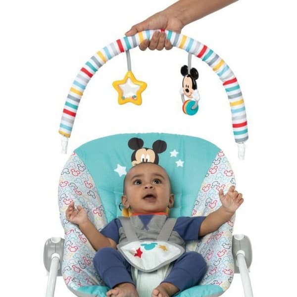 Hängmatta för bebis Bright Starts Mickey Mouse Blå