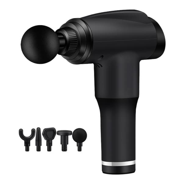 Massage Pistol / Massage Gun Muskelstimulans Massage (5 Huvuden)