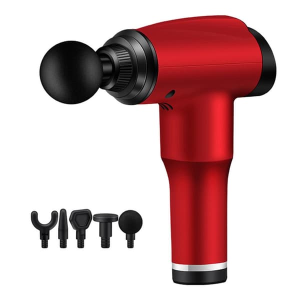 Massage Pistol / Massage Gun Muskelstimulans Massage (5 Huvuden)