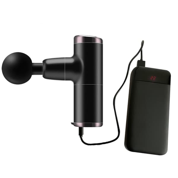 Mini Massage Pistol / Massage Gun Muskelstimulans (4 Huvuden)