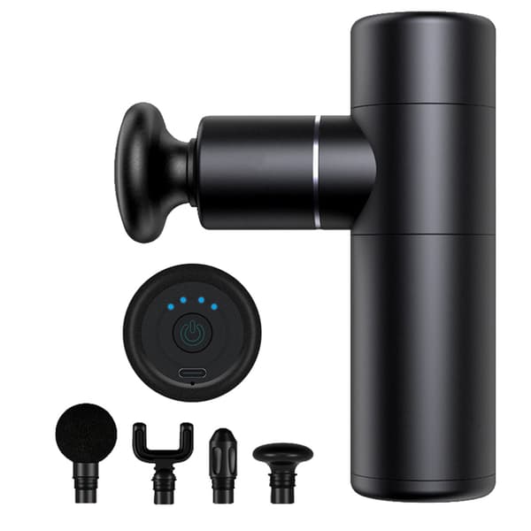 Mini Massage Gun / Massage Pistol (4 Huvuden) Muskelstimulans