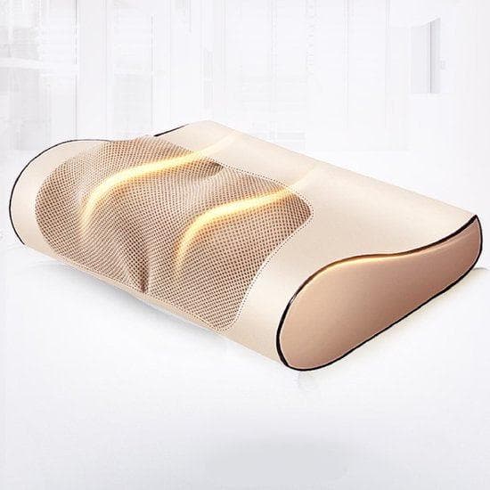 Massag Cushion - Uppvärmning av massagekudde - Shiatsu Massage Cushion - Massage Neck Cushion - Uppvärmning av halsen Bakkropp - Elektrisk massagekudd
