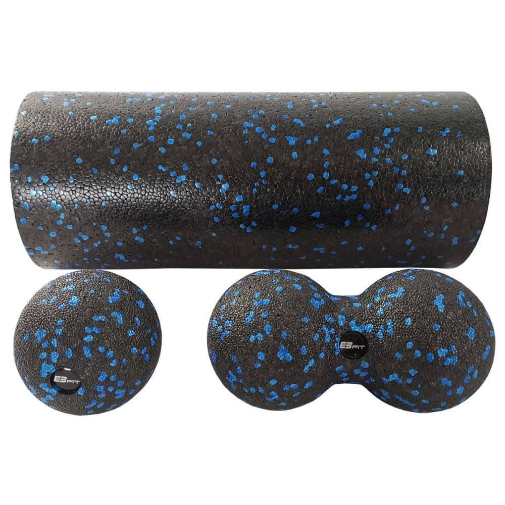 Massagerulle - Massageboll - Dubbel massageboll - Set