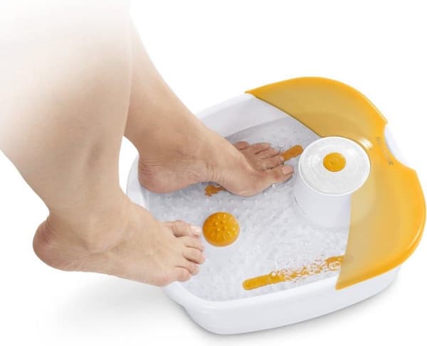 Hydro Foot Massager Medisana FS 881 (3 vuoden takuu) Valkoinen,keltainen